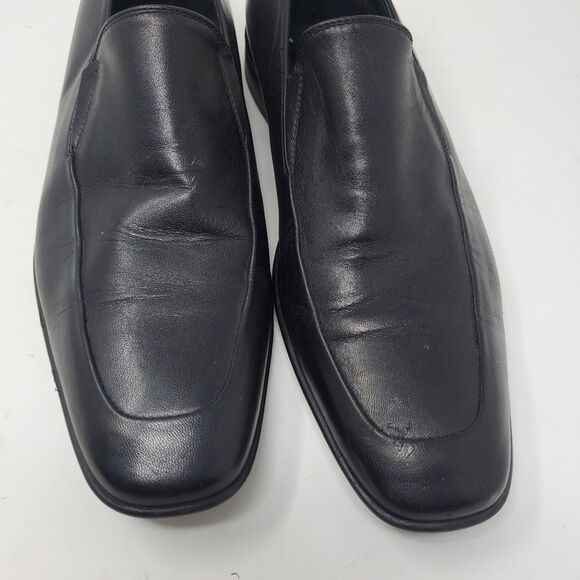 To Boot NY Adam Derrick Black Leather Slip-on Italian Loafer Men\'s Size EUR 40 main image 7